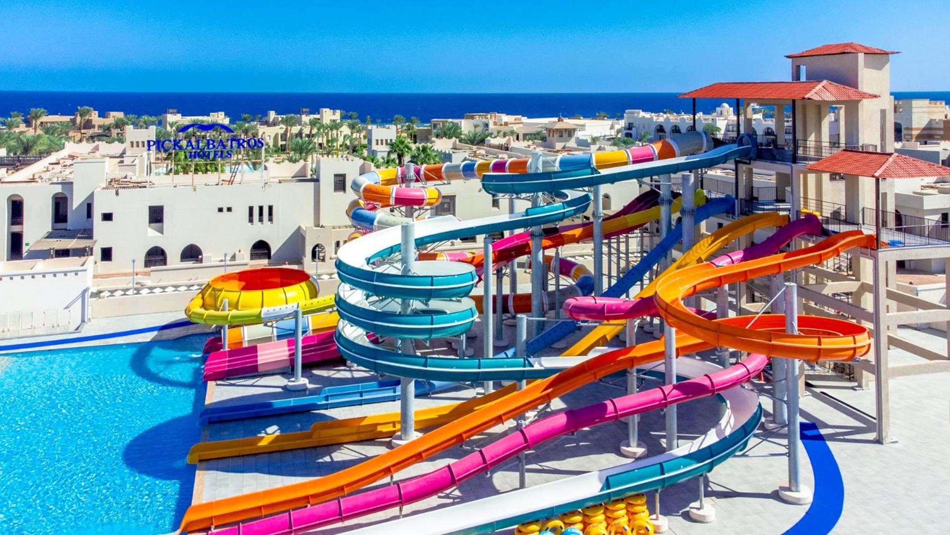 Pickalbatros Sands Port Ghalib Exterior photo Aqua Park